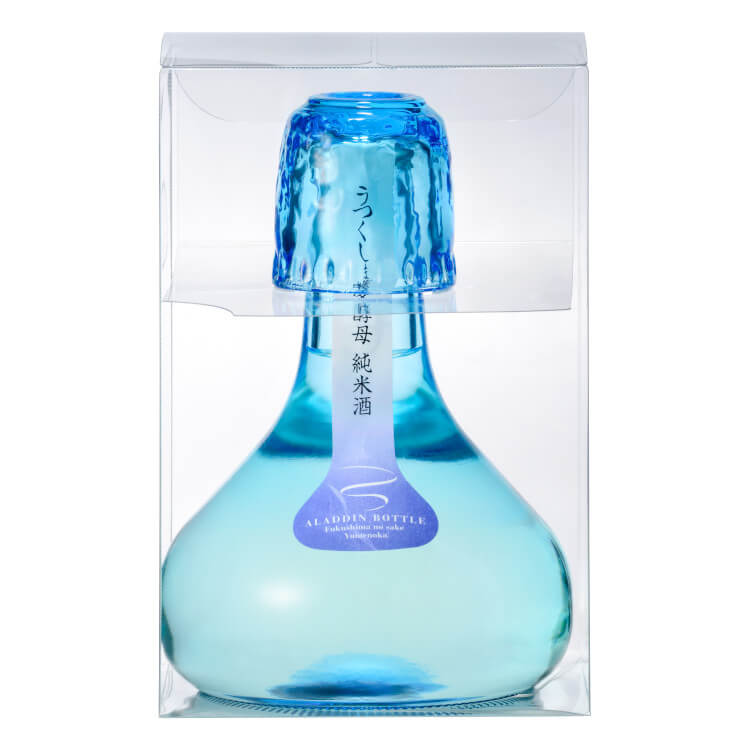 純米酒アラジンボトル 300ml「グラス付き」