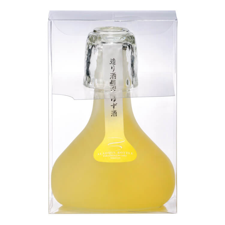 ゆずアラジンボトル 300ml「グラス付き」
